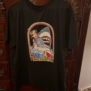 Graphic Vintage Style Shark T-Shirt